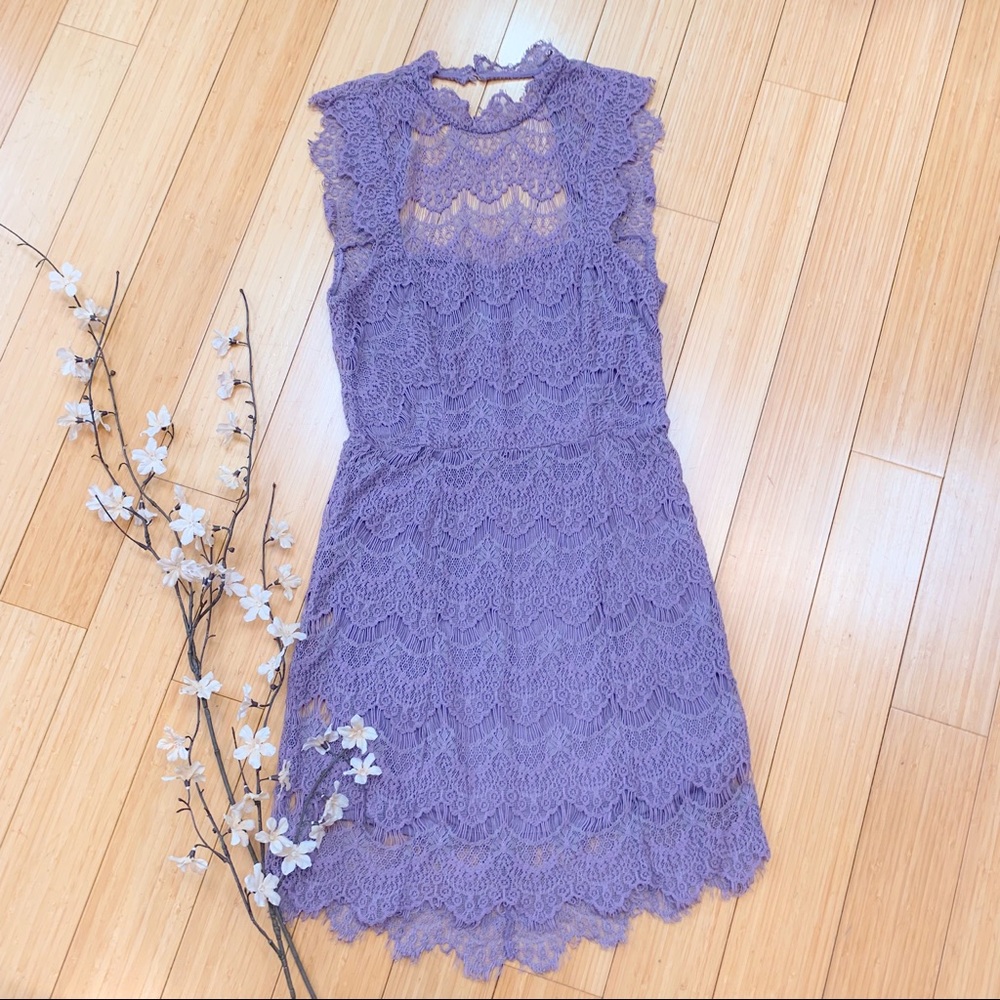 FREE PEOPLE crochet lace Daydream dress, M.